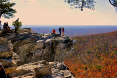 The Hanging Rock at Hanging Rock State Park, photo by Johannah H. Stern