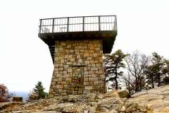 Lookout Tower - Moore's Knob in Hanging Rock State Park. Photo by Johanna H. Stern.